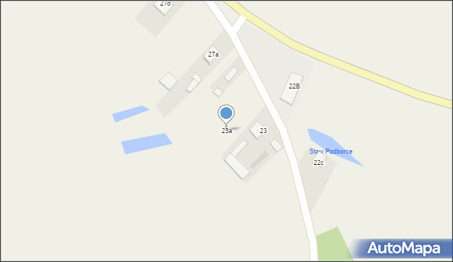 Długowola, Długowola, 23a, mapa Długowola