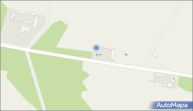 Dłutówka, Dłutówka, 6, mapa Dłutówka