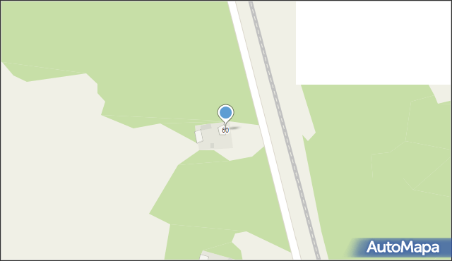 Dłutówka, Dłutówka, 60, mapa Dłutówka