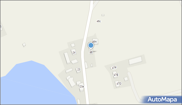 Dłużec, Dłużec, 46, mapa Dłużec