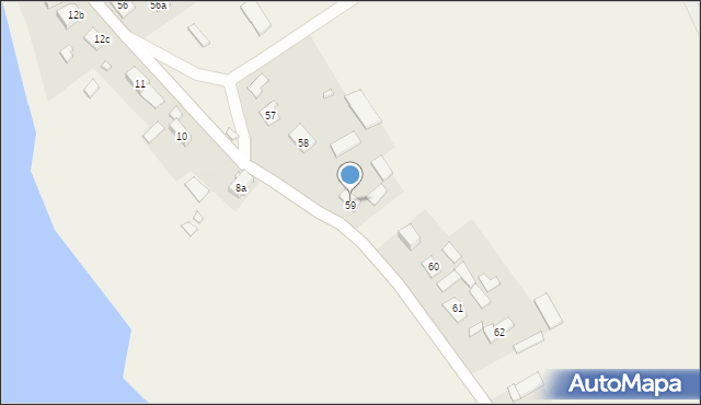 Dłużec, Dłużec, 59, mapa Dłużec