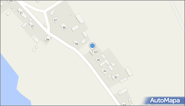 Dłużec, Dłużec, 59d, mapa Dłużec