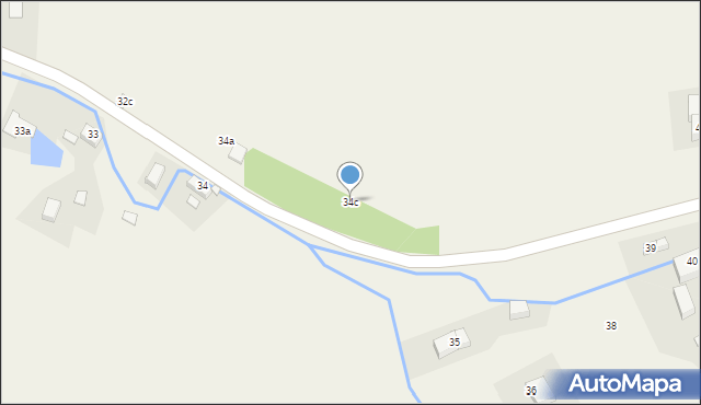 Dłużec, Dłużec, 34c, mapa Dłużec