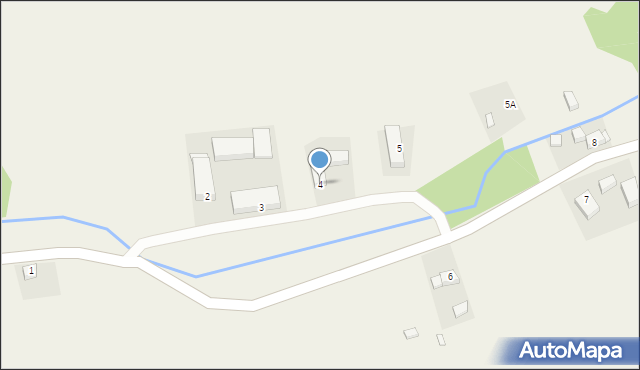 Dłużec, Dłużec, 4, mapa Dłużec