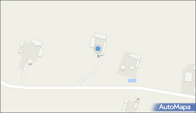Dłużew, Dłużew, 18, mapa Dłużew