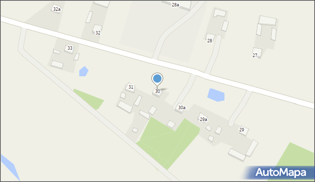 Dłużew, Dłużew, 30, mapa Dłużew