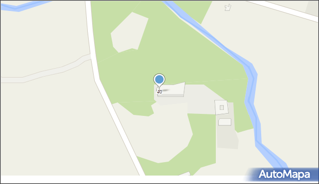 Dłużew, Dłużew, 40, mapa Dłużew