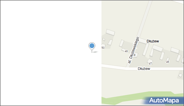 Dłużew, Dłużew, 51, mapa Dłużew