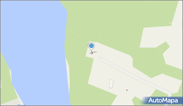 Dłużki, Dłużki, 1B, mapa Dłużki