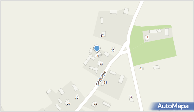 Dłużniów, Dłużniów, 35, mapa Dłużniów