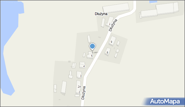 Dłużyna, Dłużyna, 5a, mapa Dłużyna