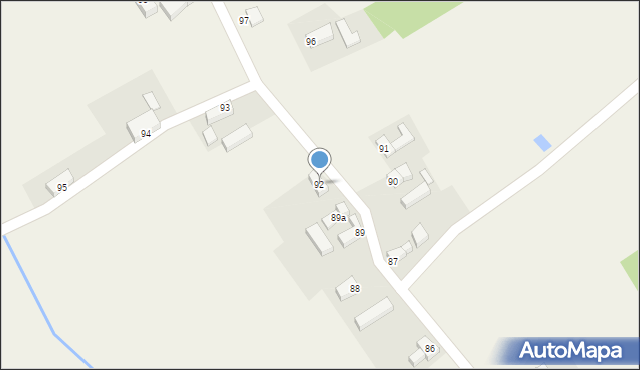 Dłużyna Dolna, Dłużyna Dolna, 92, mapa Dłużyna Dolna