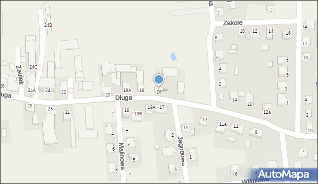 Dobrcz, Długa, 16, mapa Dobrcz