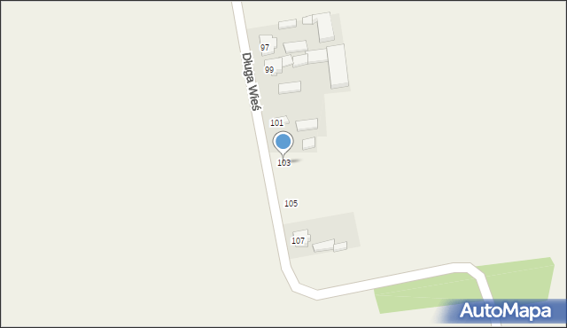 Domaniewice, Długa Wieś, 103, mapa Domaniewice