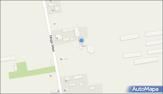 Domaniewice, Długa Wieś, 79a, mapa Domaniewice