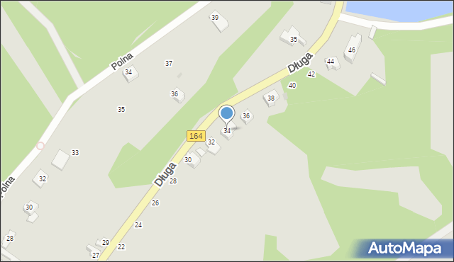 Drezdenko, Długa, 34, mapa Drezdenko