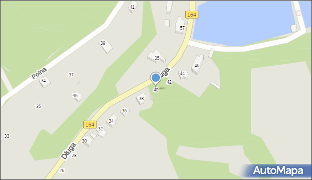 Drezdenko, Długa, 40, mapa Drezdenko