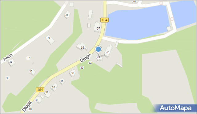 Drezdenko, Długa, 44, mapa Drezdenko