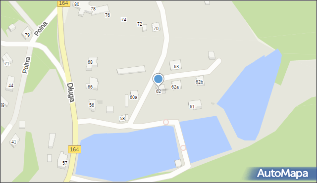 Drezdenko, Długa, 62, mapa Drezdenko