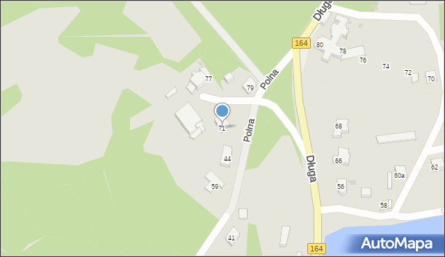 Drezdenko, Długa, 71, mapa Drezdenko