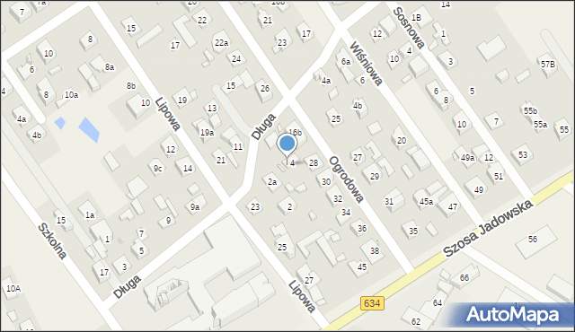 Duczki, Długa, 4c, mapa Duczki