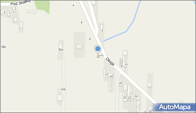 Dursztyn, Długa, 10, mapa Dursztyn