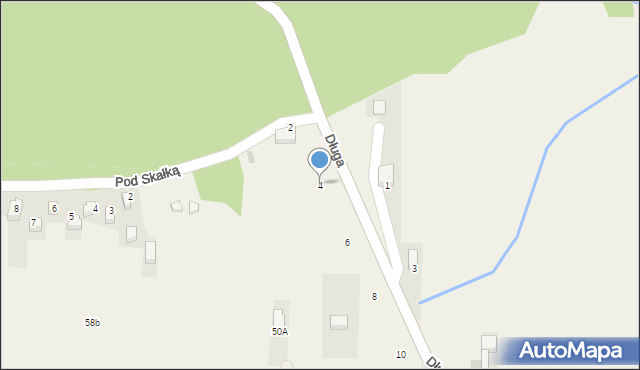 Dursztyn, Długa, 4, mapa Dursztyn