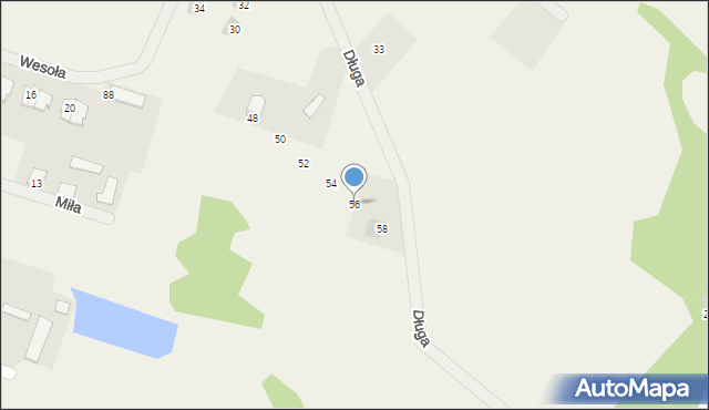 Dzbenin, Długa, 56, mapa Dzbenin