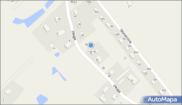 Egiertowo, Długa, 32, mapa Egiertowo