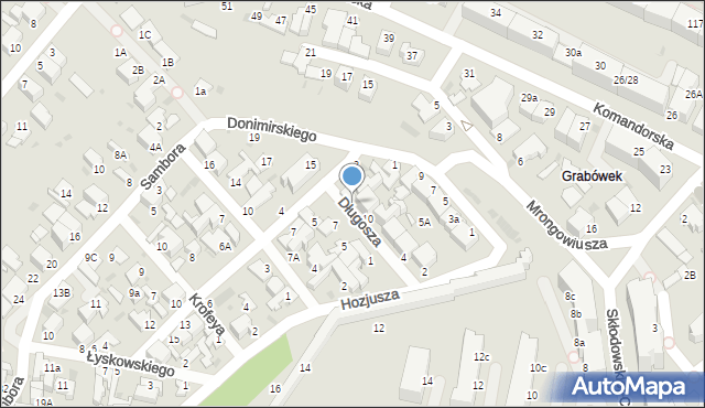 Gdynia, Długosza Jana, 12, mapa Gdyni