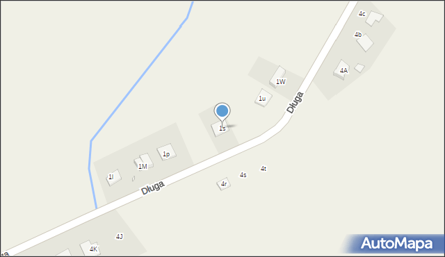 Góra, Długa, 1s, mapa Góra