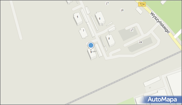 Góra Kalwaria, Długa, 9, mapa Góra Kalwaria