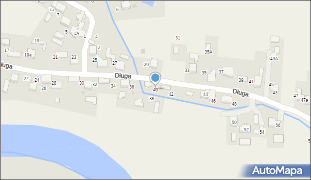 Gromiec, Długa, 40, mapa Gromiec