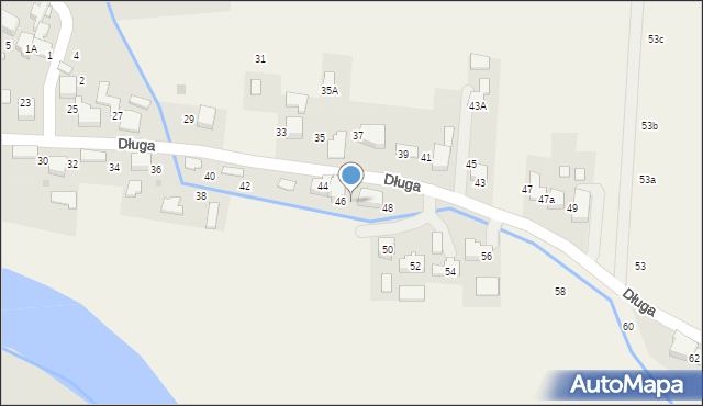 Gromiec, Długa, 46a, mapa Gromiec