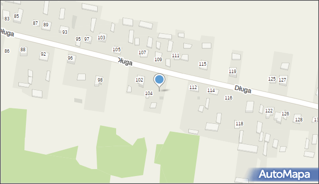 Harasiuki, Długa, 106, mapa Harasiuki