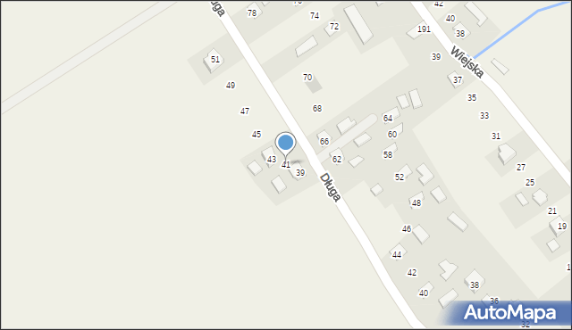 Jaćmierz, Długa, 41, mapa Jaćmierz