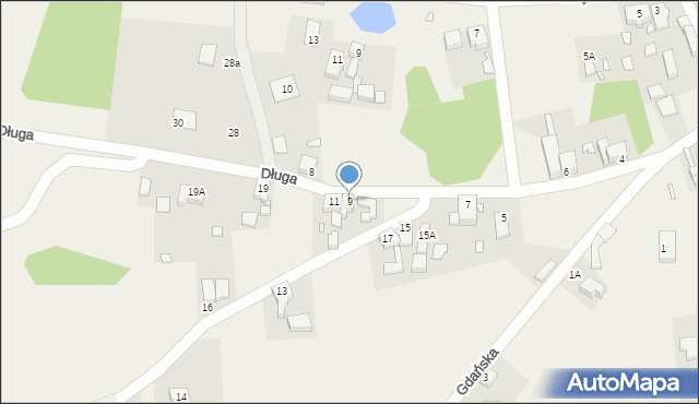 Jaromirowice, Długa, 9, mapa Jaromirowice