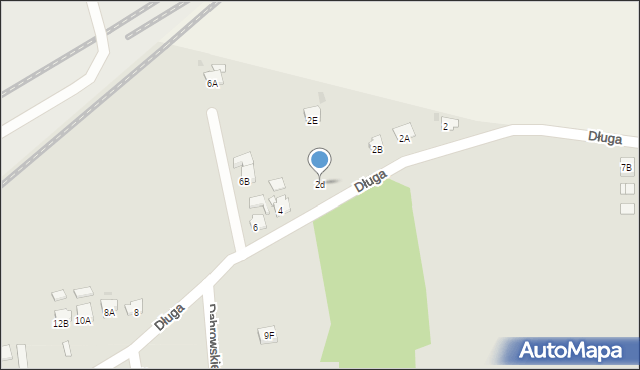 Jastrzębie-Zdrój, Długa, 2d, mapa Jastrzębie-Zdrój