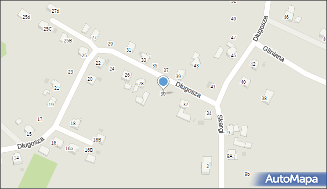 Jastrzębie-Zdrój, Długosza, 30, mapa Jastrzębie-Zdrój