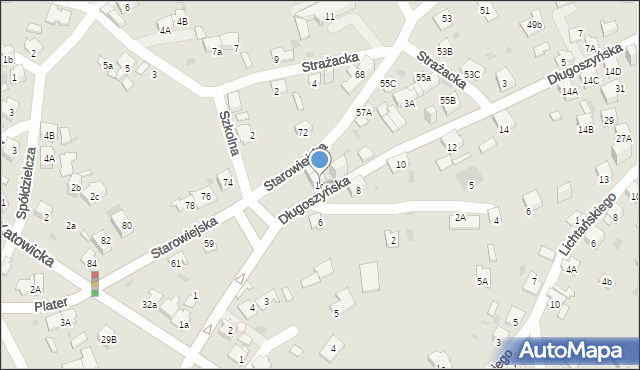 Jaworzno, Długoszyńska, 1d, mapa Jaworzno