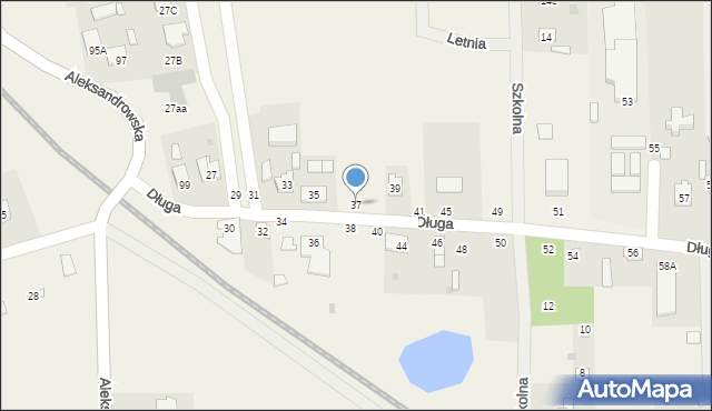 Jedlicze A, Długa, 37, mapa Jedlicze A