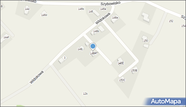 Jeżów Sudecki, Długa, 148H, mapa Jeżów Sudecki