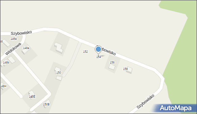 Jeżów Sudecki, Długa, 154, mapa Jeżów Sudecki
