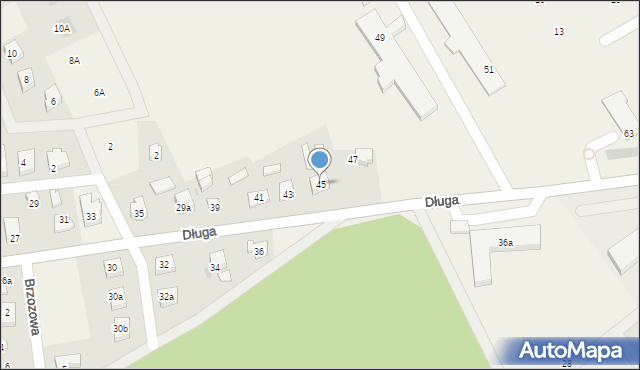 Kiełpino, Długa, 45, mapa Kiełpino