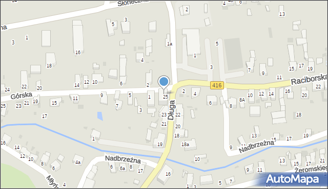 Kietrz, Długa, 27, mapa Kietrz