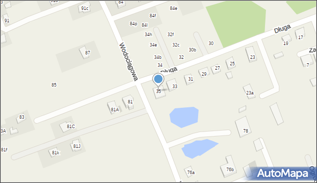 Klepacze, Długa, 35, mapa Klepacze