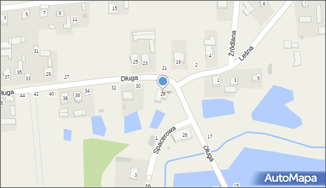 Kłoczew, Długa, 28, mapa Kłoczew