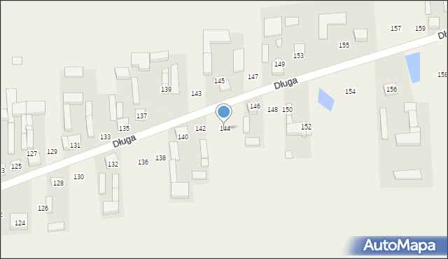 Klonowa, Długa, 144, mapa Klonowa