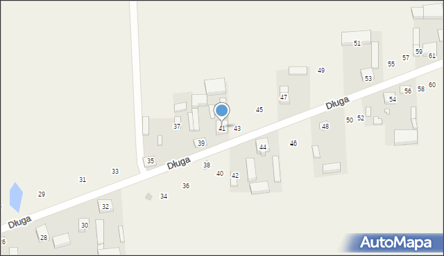 Klonowa, Długa, 41, mapa Klonowa