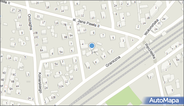 Kobyłka, Długosza Jana, 2, mapa Kobyłka